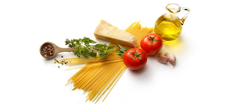 <a href="#"> Spaghetti con pomodoro e basilico </a><span> In un trionfo di semplicità i veri sapori della nostra terra conditi con Olio Extravergine di Olive </span>
